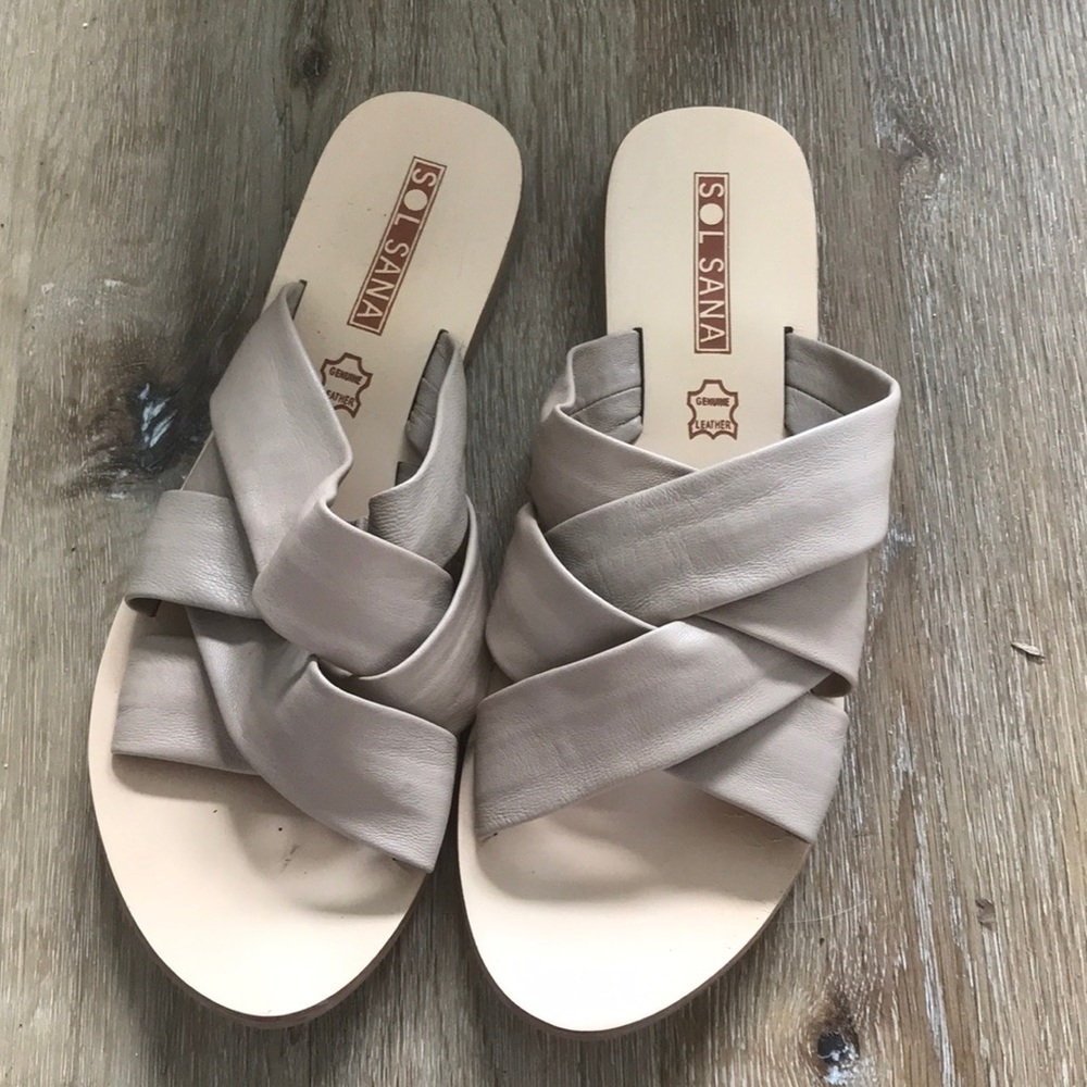 Sol Sana slip on sandals, size 39